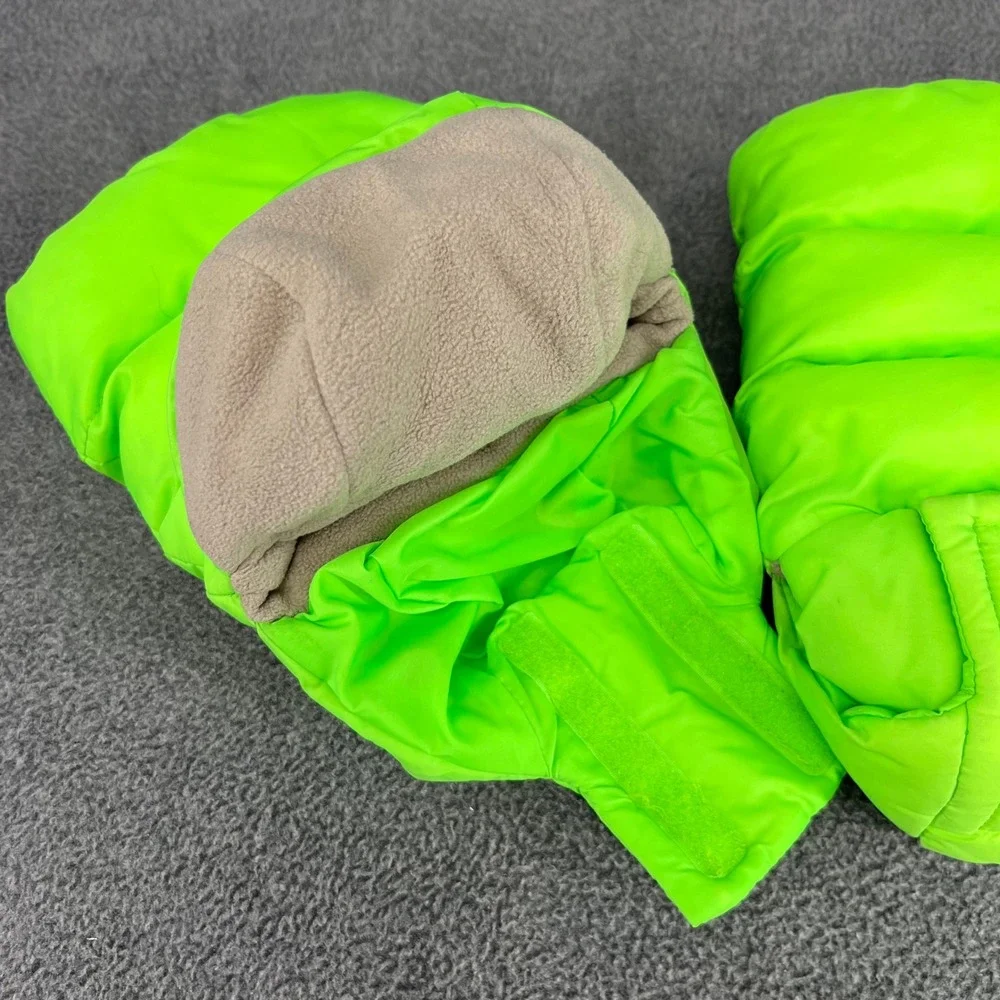 7 A.M.‎ Enfant WarMMuffs Stroller Gloves Women OS Neon Green Puffer Hand Warmers